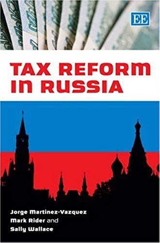 Tax Reform In Russia