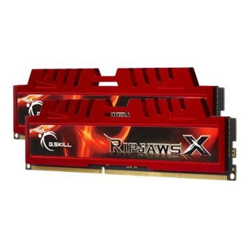 G.Skill Ripjaws-X - DDR3 - kit - 16 Go: 2 x 8 Go - DIMM 240 broches - 1600 MHz / PC3-12800 - CL10 - 1.5 V - mémoire sans tampon - non ECC