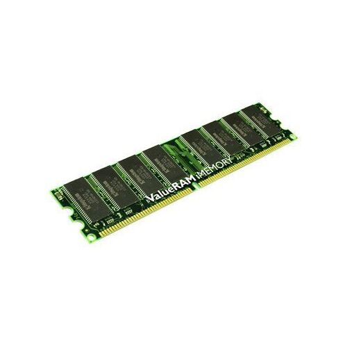 Kingston ValueRAM - DDR - module - 512 Mo - DIMM 184 broches - 333 MHz / PC2700 - CL2.5 - 2.5 V - mémoire sans tampon - non ECC - pour ECS 755, 84X, 865, 915, KT600, KV1, KV2, N2U400, PF3, PM800;...