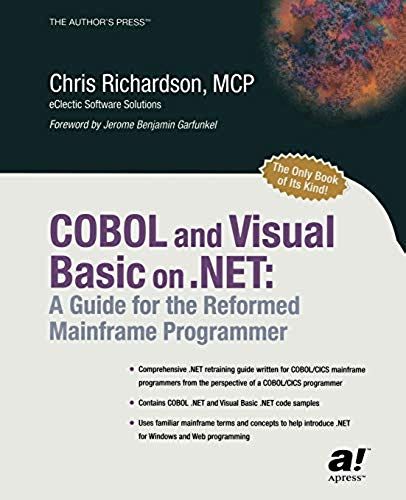 Cobol And Visual Basic On .Net