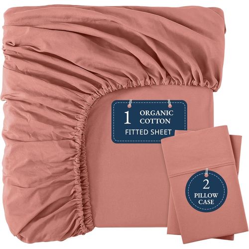 Sjzg-Lot De 2 Housses De Couette Roses 135 X 200 Cm - Pour Enfants Et Filles - Style Shabby Chic - Légères Et Réversibles - Décoration De Chambre À Coucher Et Salon