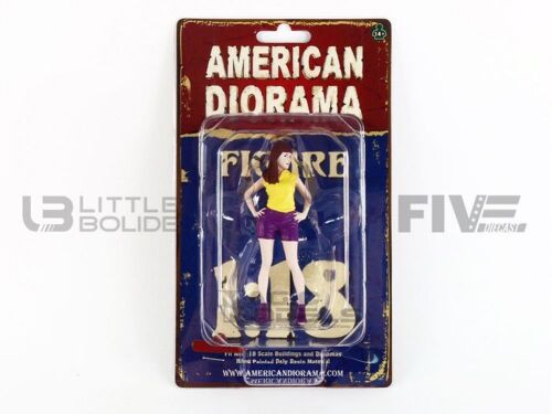 American Diorama- Voiture Miniature De Collection 76303 Yellow Purple