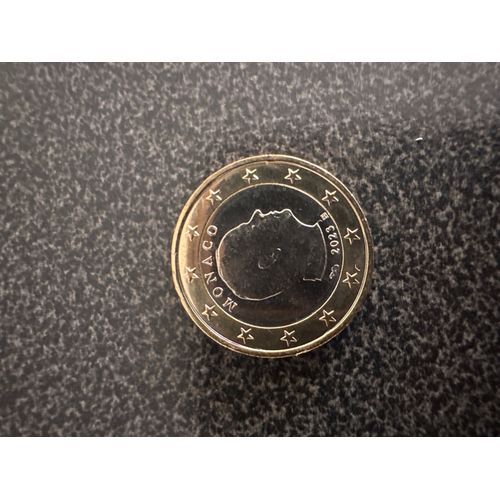 Pièce De 1€ Monaco 2023 Neuve