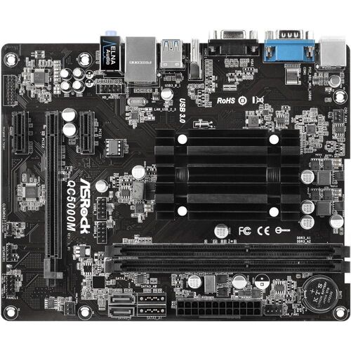 Carte mère ASROCK QC5000M SOC CPU à bord DDR4 32GB Micro ATX