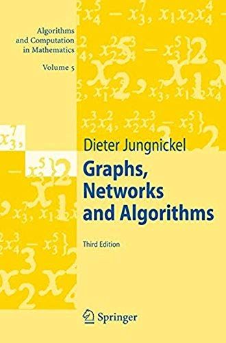 Graphs, Networks And Algorithms