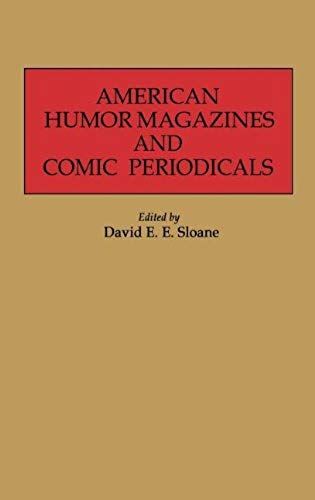 American Humor Magazines And Comic Periodicals