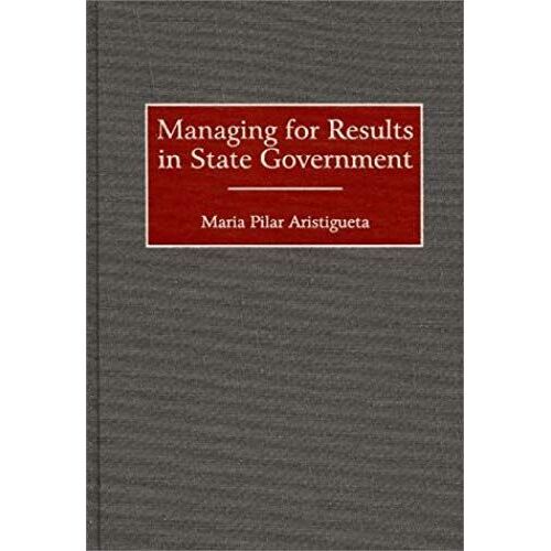 Managing For Results In State Government