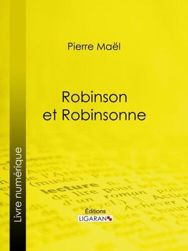 Robinson Et Robinsonne¿