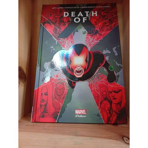 [ Marvel Deluxe ] X-Men : Death Of X ( La Mort De Cyclope / Récit Complet / Jeff Lemire & Charles Soule & Aaron Kuder & Javier Garron / Panini France S.A. / Mars 2019 / 9782809476682 )