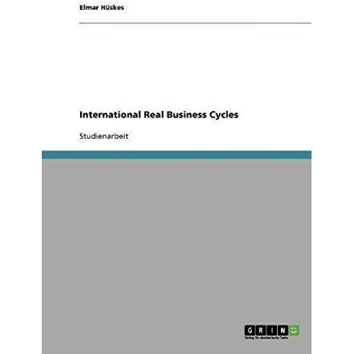International Real Business Cycles