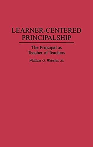 Learner-Centered Principalship