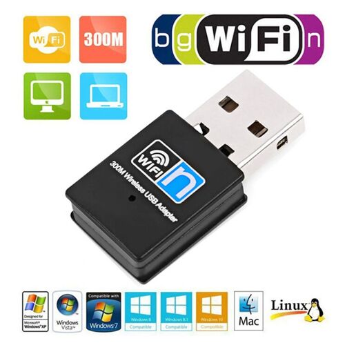 Dongle Wifi 802.11 n/g/b Mini usb 2.0, 300M, MT7601U, adaptateur WiFi LAN, carte réseau sans fil