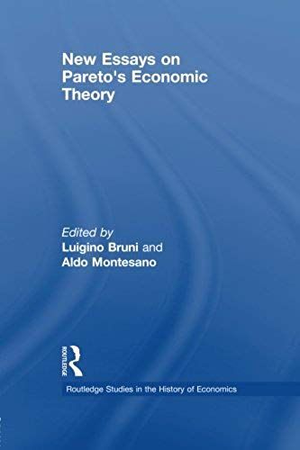 New Essays On Pareto's Economic Theory