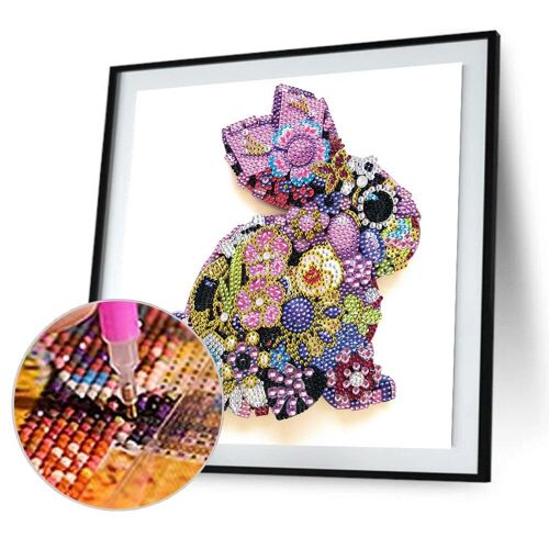 Kit De Peinture De Diamant 5d À Faire Soi-Même, Perceuse De Forme Spéciale, Image Mosaïque, Décor Mural, Strass, Artisanat, Décoration De Maison