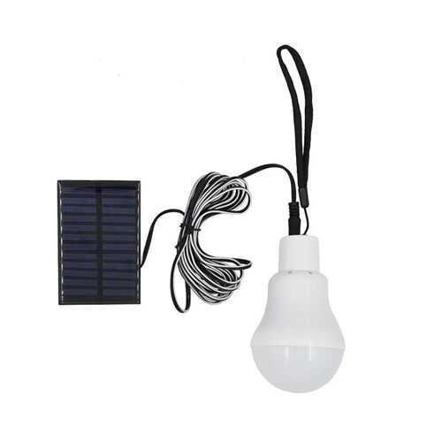 Lampe Led À Énergie Solaire Pour L'extérieur, Alimentée Par Panneau Solaire, D'urgence, Idéal Pour Un Jardin, Une Tente Ou Une Pêche, 3m