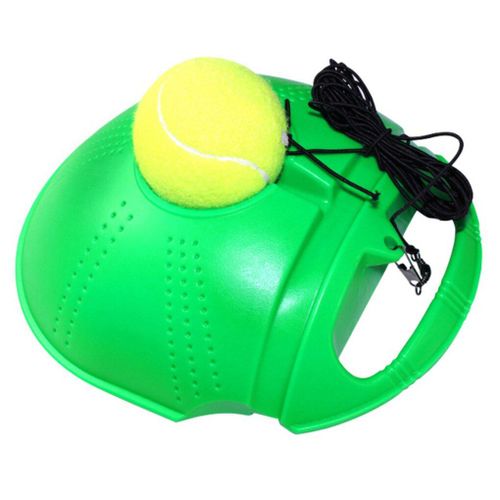 Outil D'entraînement Pour Balle De Tennis, Outil D'auto-Apprentissage, Entraîneur De Balles À Rebond, Dispositif De Plinthe, Entraîneur De Tennis Simple Avec Balle