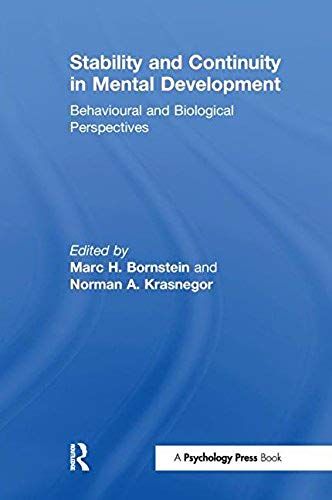 Stability And Continuity In Mental Development