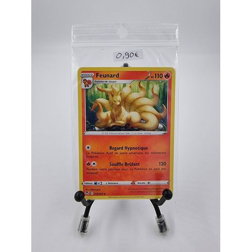 Carte Pokemon Feunard 018/195 Tempête Argentée 