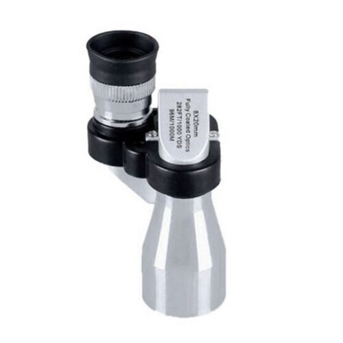 Mini Alliage D'Aluminium Avec Loupe, Microscope 3 En 1, Télescope De Pêche Loisirs En Plein Air 8x20