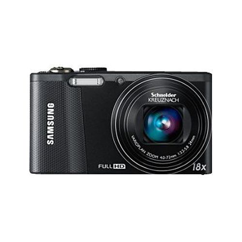 Samsung WB750 - Appareil photo numérique - compact - 12.5 MP - 1080p - 18x zoom optique - Schneider - noir