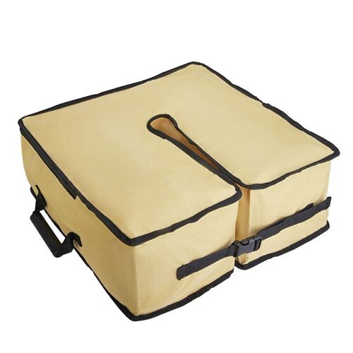Sac De Poids De Base De Parapluie Carré 18 "", Tente De Plage, Sacs De Sable Pour Jardin Cour