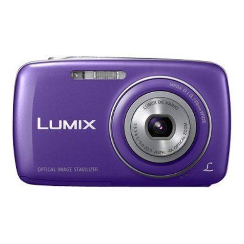 Appareil photo Compact Panasonic Lumix DMC-S3 Bleu Appareil photo num?rique - compact - 14.1 MP - 720 p - 4x zoom optique - bleu