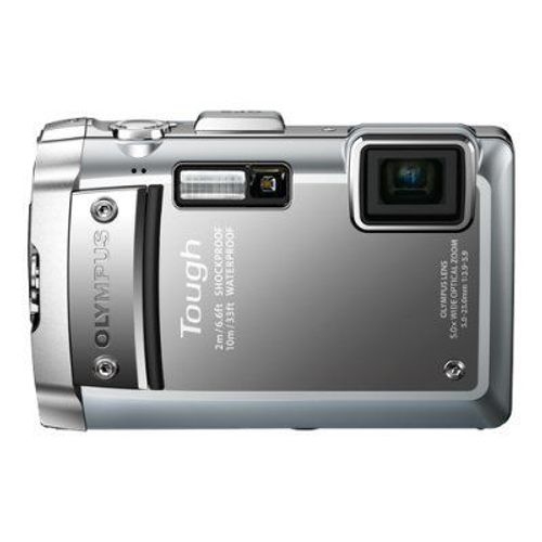 Olympus Tough TG-810 - Appareil photo numérique - compact - 14.0 MP - 5x zoom optique - sous-marin jusqu'à 10 m - argent