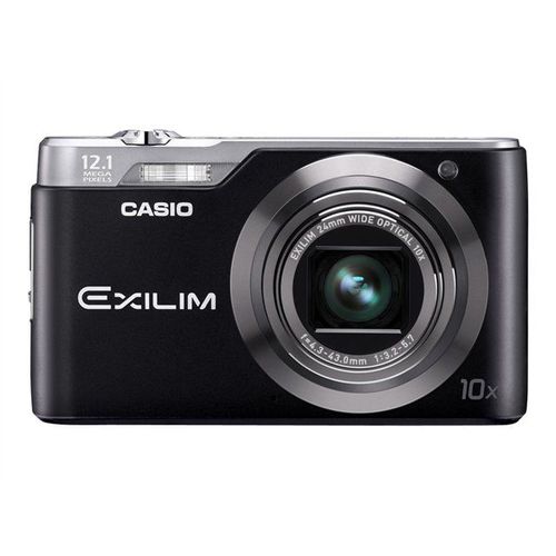 Appareil photo Compact Casio EXILIM Hi-Zoom EX-H5 NoirH5 - Appareil photo numérique - compact - 12.1 MP - 720 p - 10x zoom optique - flash 24.57 Mo - noir