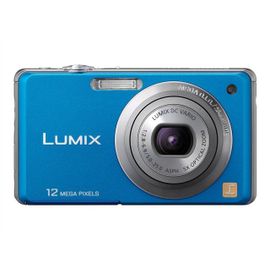 Panasonic Lumix DMC-FS10EF-A - Appareil photo num?rique - compact - 12.1 MP - 720 p - 5x zoom optique - bleu