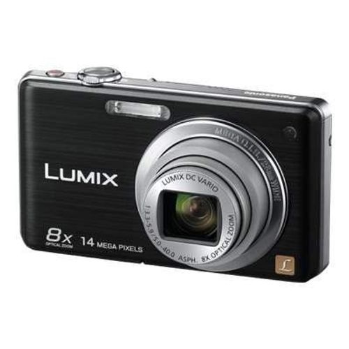 Panasonic Lumix DMC-FS30EF-K - Appareil photo numérique - compact - 14.1 MP - 720 p - 8x zoom optique - noir