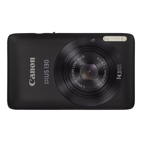 Appareil photo Compact Canon IXUS 130 Noir compact - 14.1 MP - 720 p - 4x zoom optique - noir
