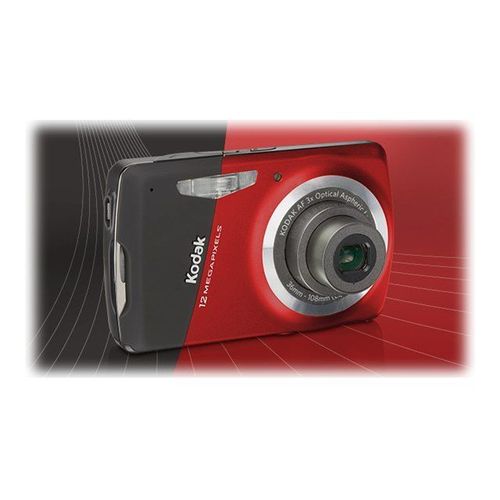 Appareil photo Compact Kodak EASYSHARE M530 Rouge compact - 12.0 MP - 3x zoom optique - rouge