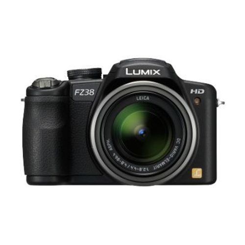 Panasonic Lumix DMC-FZ38EF-K - Appareil photo numérique - compact - 12.1 MP - 720 p - 18x zoom optique - Leica - noir