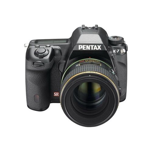 Appareil photo Reflex Pentax K-7 + Objectif DA 18-55 mm WR Appareil photo numérique - Reflex - 14.6 MP - APS-C - 3.1x zoom optique objectif DA 18-55 mm WR - noir