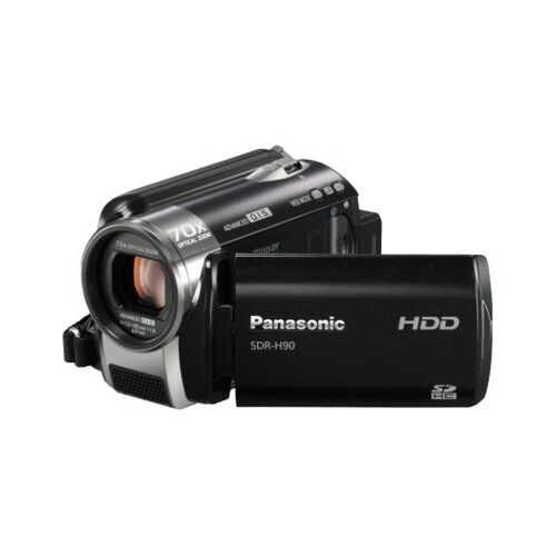 Panasonic SDR-H90EF9-K - Caméscope - 800 KP - 70x zoom optique - HDD 80 Go - carte Flash - noir