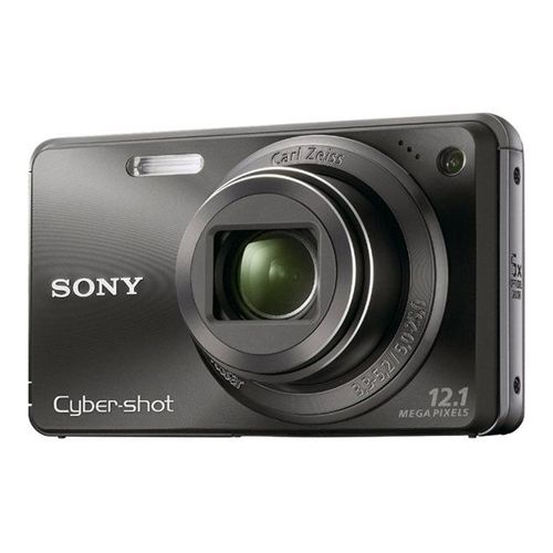 Appareil photo Compact Sony Cyber-shot DSC-W290/B NoirW290/B - Appareil photo numérique - compact - 12.1 MP - 720 p - 5x zoom optique - Carl Zeiss - noir