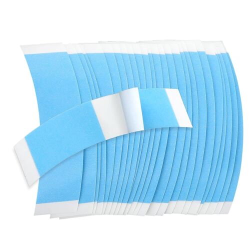 KALANKA-60 Pièces Ruban Adhésif Double Face pour Perruque avant en Dentelle Grand Ruban de Remplacement Colle Perruque Lace Wig Imperméable pour Extensions de Cheveux Bande Adhesive Paupières