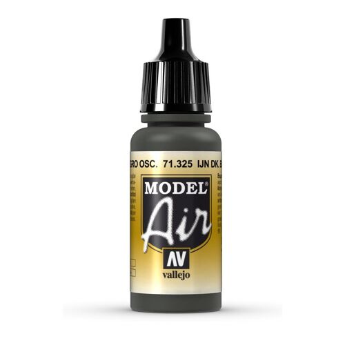 Av Vallejo 17 Ml - Ijn Noir Foncé Vert