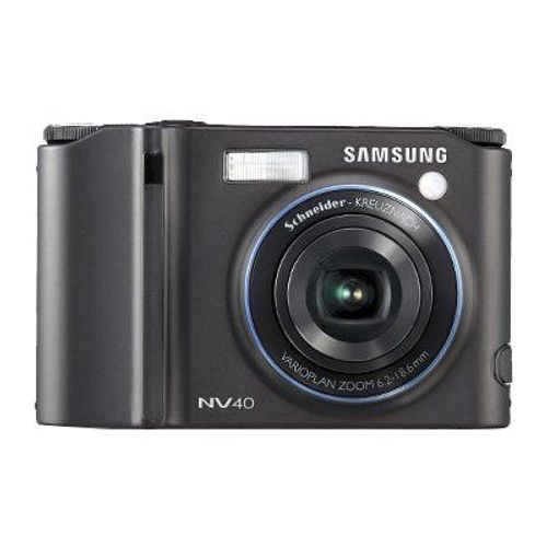 Samsung NV40 - Appareil photo numérique - compact - 10.5 MP - 3x zoom optique - Schneider - noir