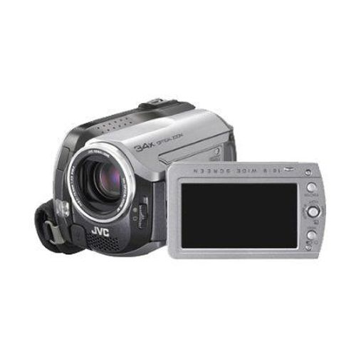 JVC Everio GZ-MG134 - Caméscope - 800 KP - 34x zoom optique - HDD 30 Go - carte Flash