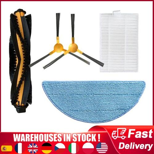 Pièces de rechange pour aspirateur robot Xiaomi, pour C30B XR500 E30 Proscenic 800T 820S liectroux, filtre Hepa, brosse principale latérale