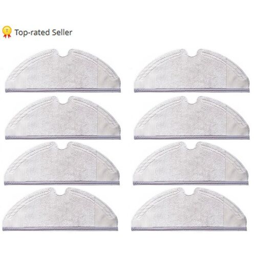 Chiffons de nettoyage pour Xiaomi roborock s50 s51 roborock 2, 8 pièces/lot, haute qualité, livraison gratuite