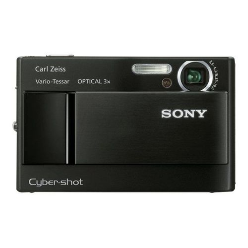 Appareil photo Compact Sony Cyber-shot DSC-T10 NoirT10 - Appareil photo numérique - compact - 7.2 MP - 3x zoom optique - Carl Zeiss - noir