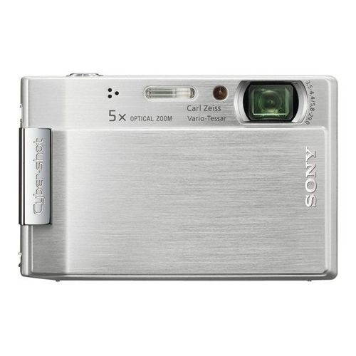 Appareil photo Compact Sony Cyber-shot DSC-T100 T100 - Appareil photo numérique - compact - 8.1 MP - 5x zoom optique - Carl Zeiss