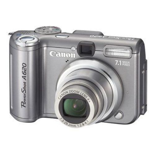 Appareil photo Compact Canon PowerShot A620  appareil photo numérique - compact - 7.1 MP - 4x zoom optique