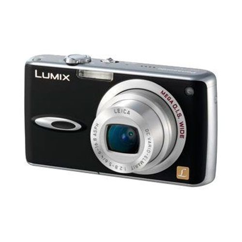 Appareil photo Compact Panasonic Lumix DMC-FX01EG-K NoirK - Appareil photo num?rique - compact - 6.0 MP - 3.6x zoom optique - Leica - noir