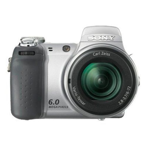 Appareil photo CompactH2 - Appareil photo numérique - compact - 6.0 MP - 12x zoom optique - Carl Zeiss - flash 32 Mo - argent