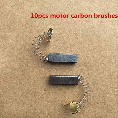 Brosse de Charbon pour Moteur Philips /Midea /Haier /Sanyo, 32x10x6mm, Accessoire pour Aspirateur de Haute Qualité, 10 Pièces