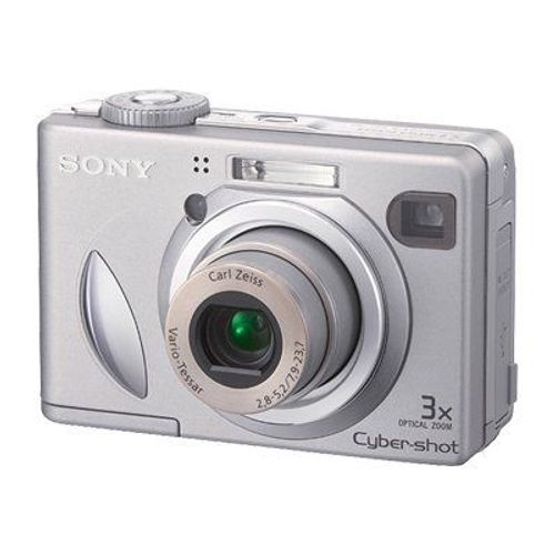 Appareil photo CompactW5 - Appareil photo numérique - compact - 5.1 MP - 3x zoom optique - Carl Zeiss - flash 32 Mo - argent