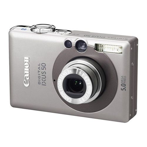 Appareil photo Compact Canon Digital IXUS 50  compact - 5.0 MP - 3x zoom optique